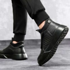 men crocodile skin booties