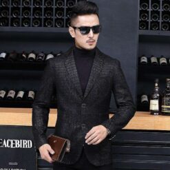 model mens crocodile jacket