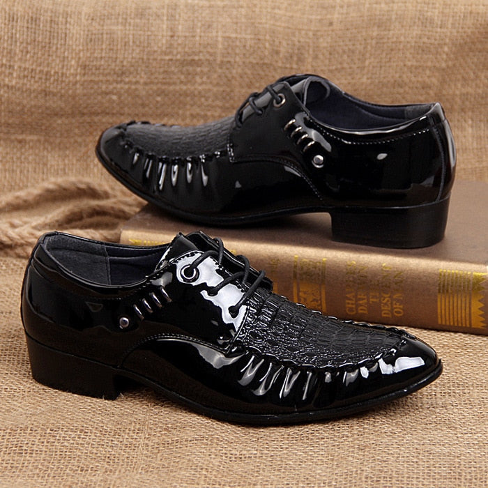 Imitation Croco Shoes for Men - Image 3